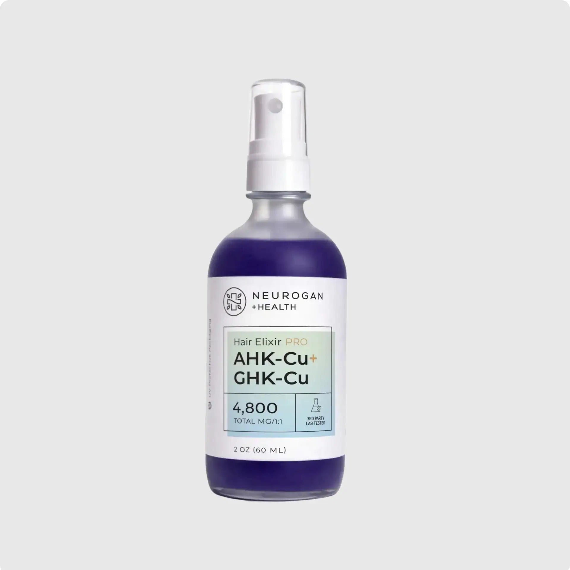 Neurogan AHK‑Cu + GHK‑Cu Peptide Hair Serum Spray – 4,800 mg Copper Peptides