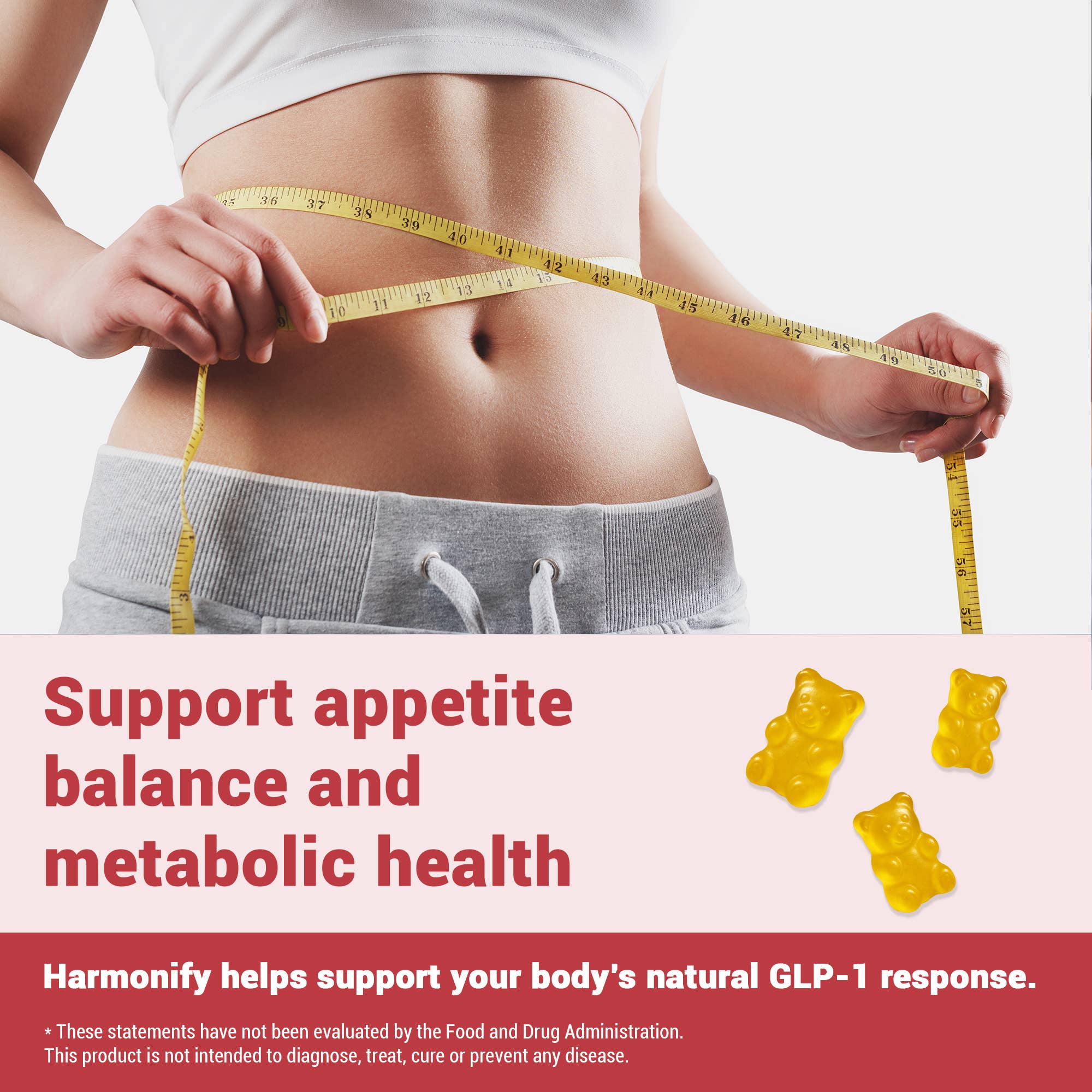 Harmonify GLP-1 Support Gummies 1000mg — Metabolism & Appetite Support