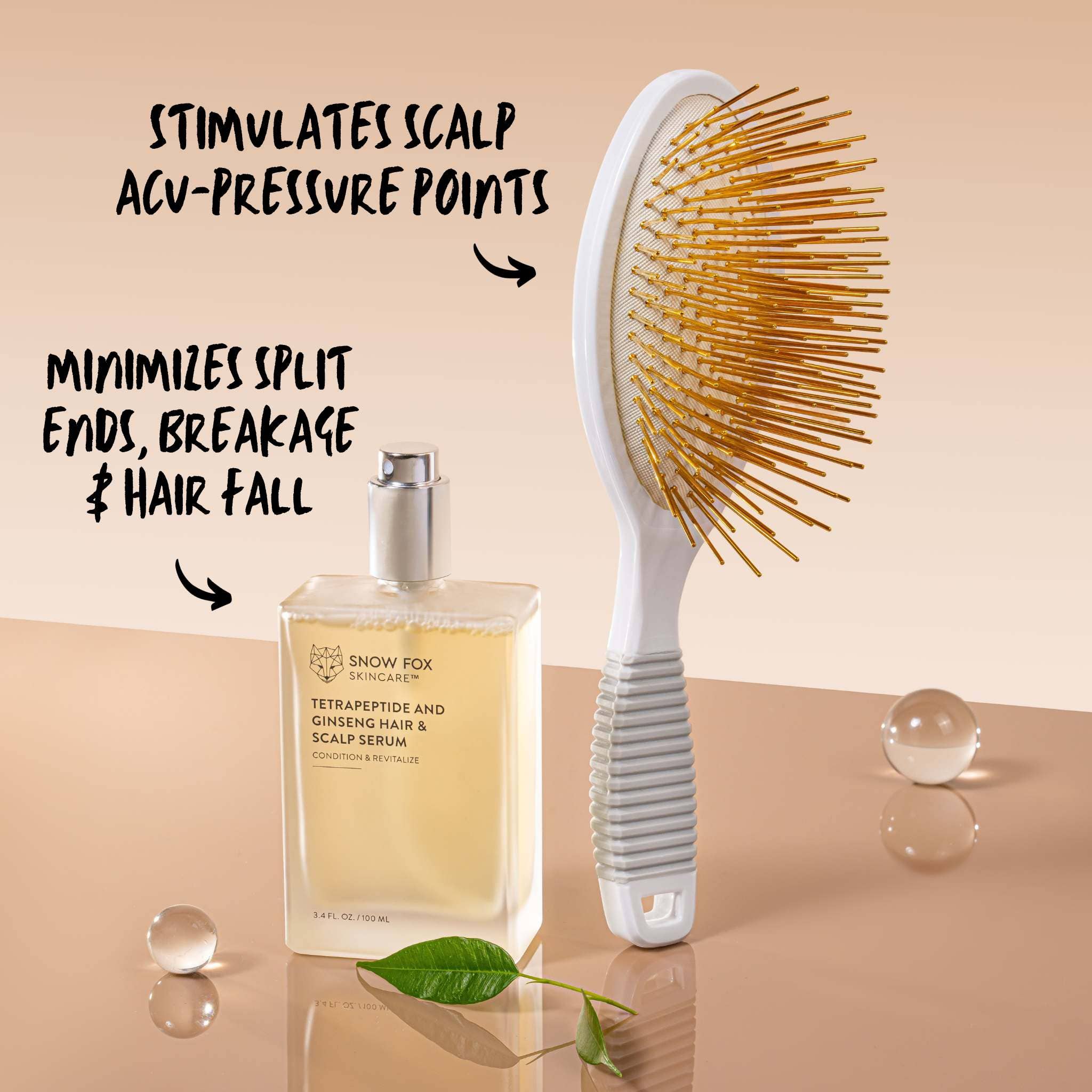 Snow Fox Skincare Tetrapeptide & Ginseng Hair & Scalp Serum