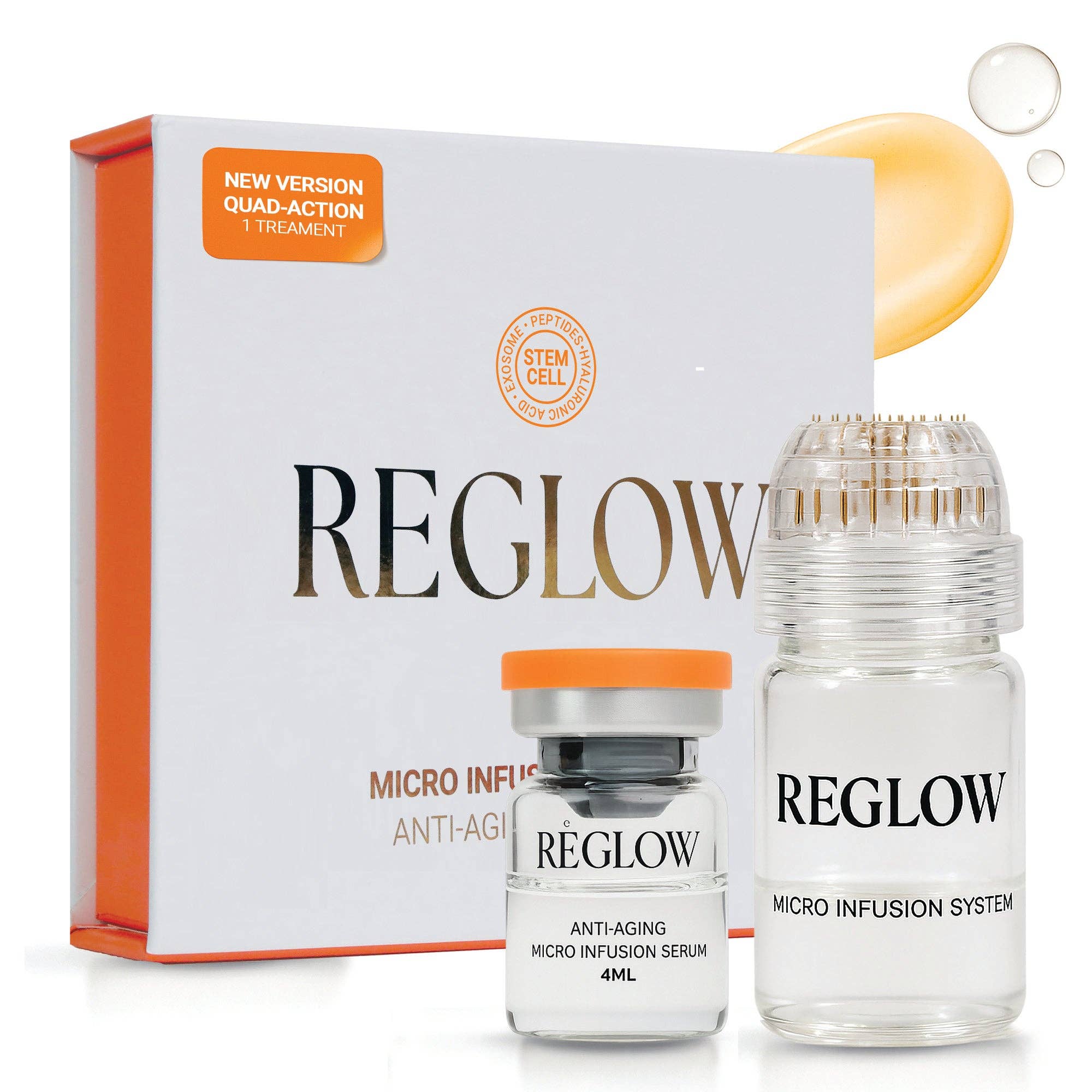 ReGlow Award‑Winning Micro Infusion System – 24K Gold Micro‑Channeling Tool