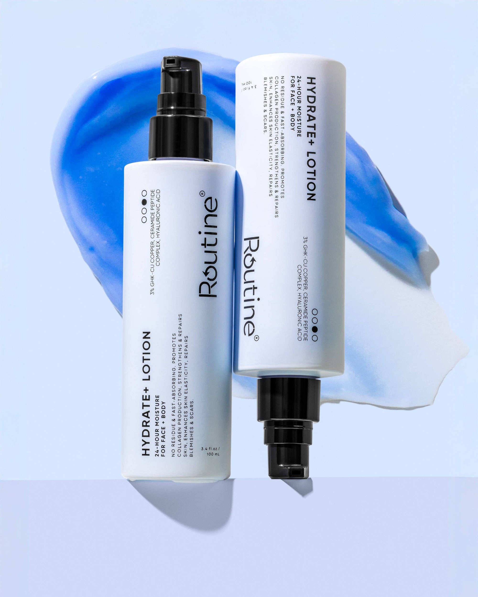 Routine Skin GHK‑Cu Copper Peptide Hydrate +  Lotion – 3% (24‑Hour Moisture)
