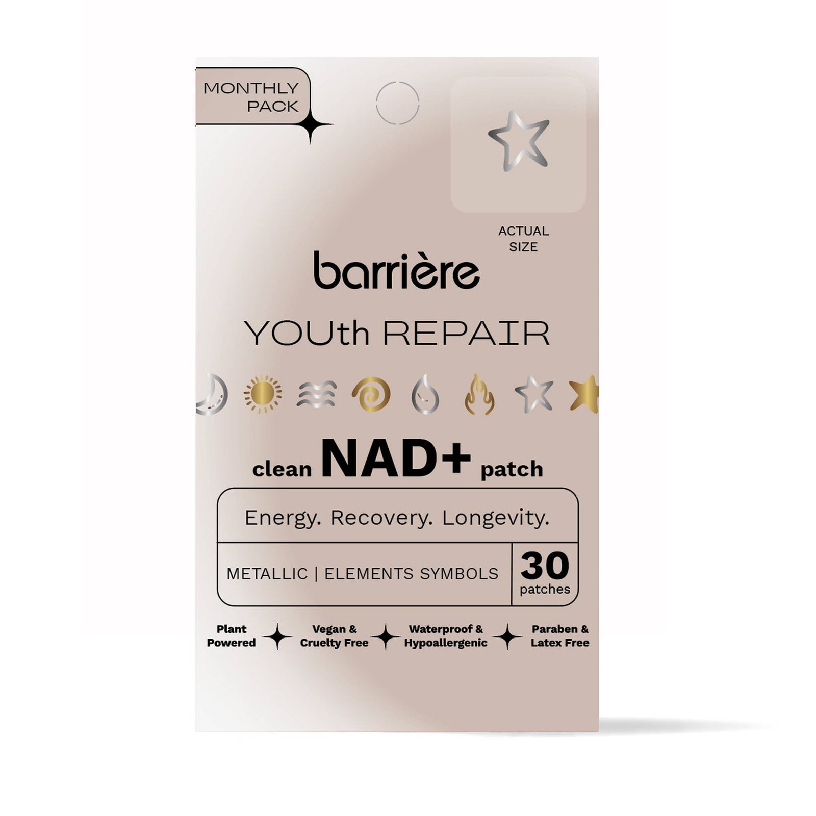 Barriere YOUth Repair NAD+ Patches