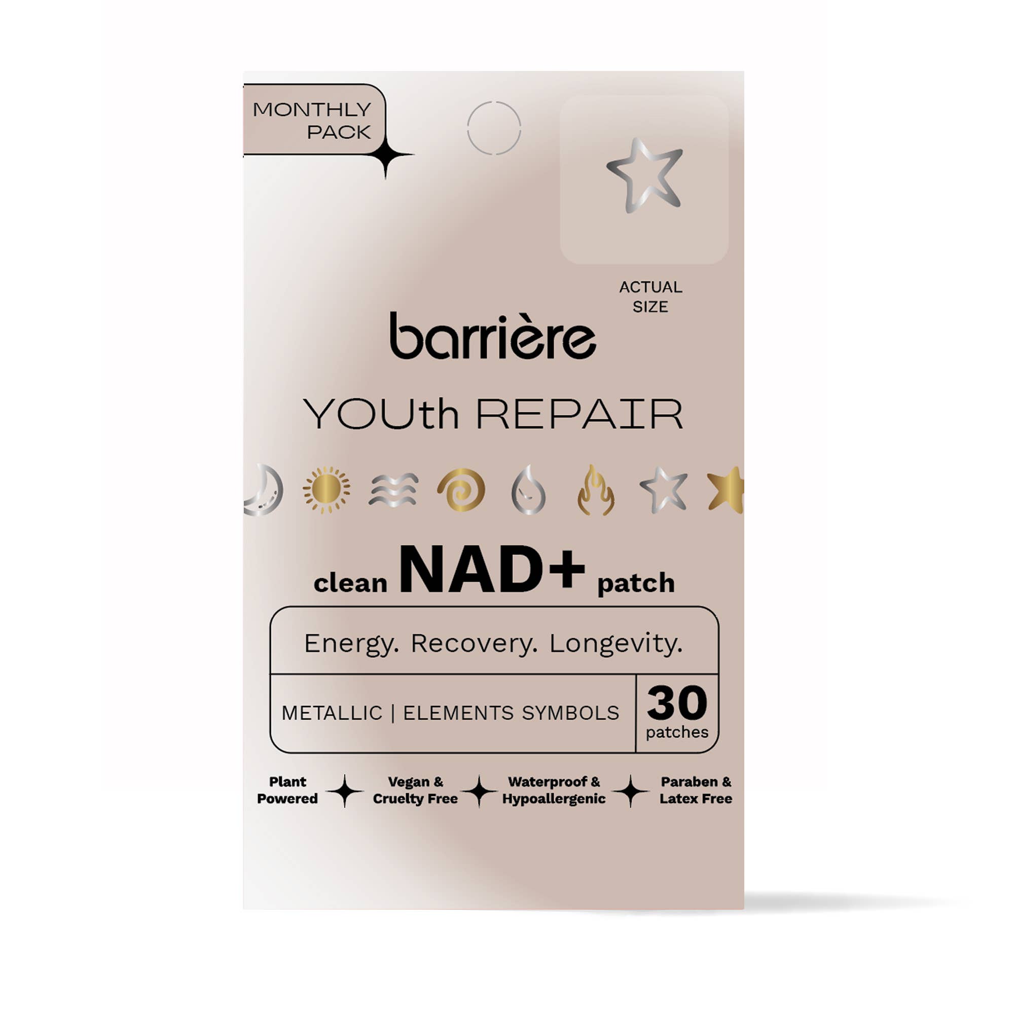 Barriere YOUth Repair NAD+ Patches