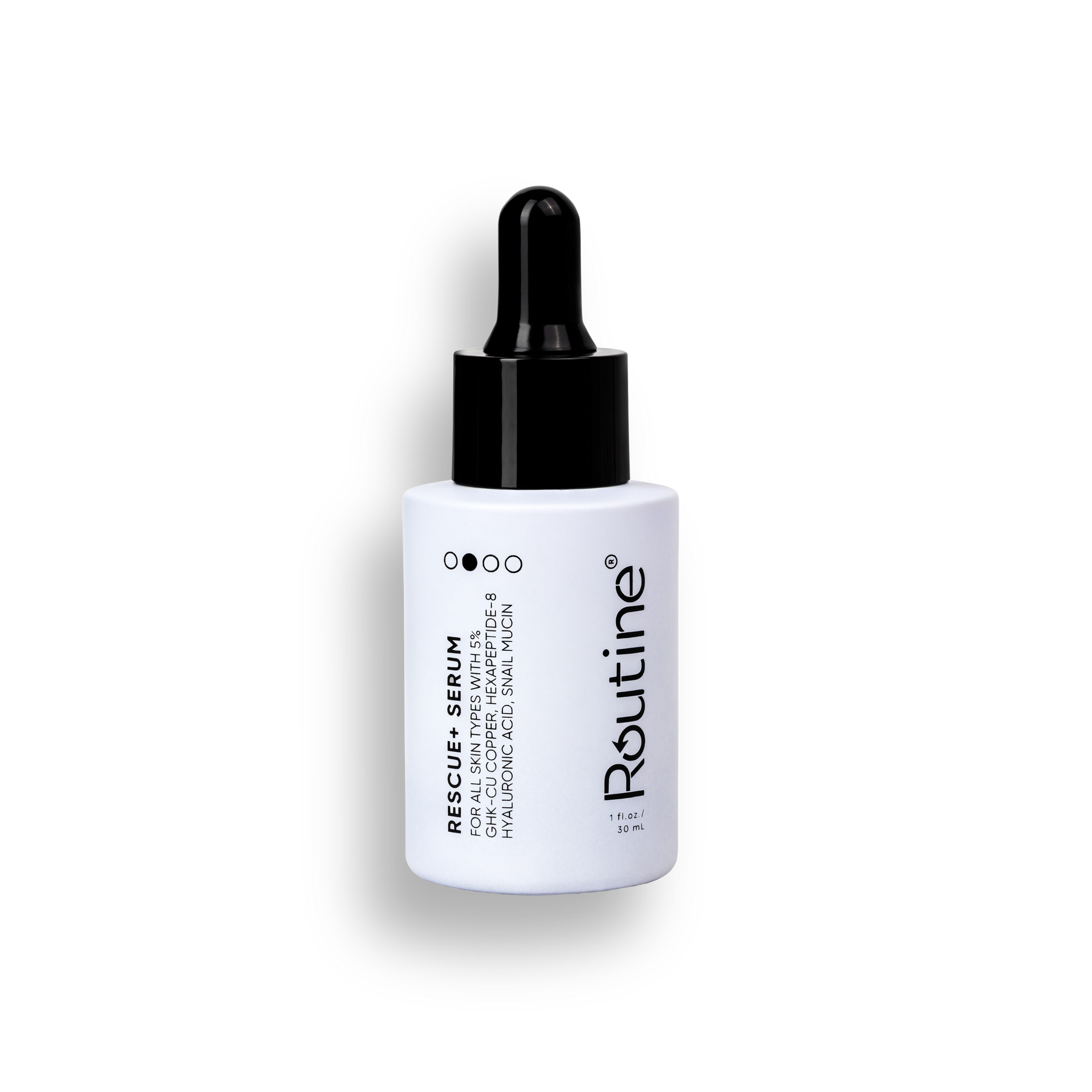 Routine Skin Rescue+ Serum key ingredients – 5% GHK-Cu multi-peptide complex