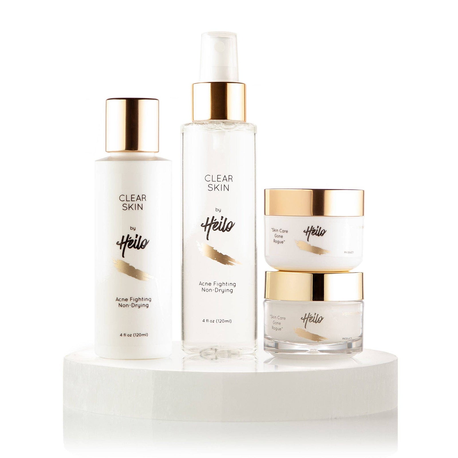 Heilo Skincare Clear Kit (Partial Acne Line)