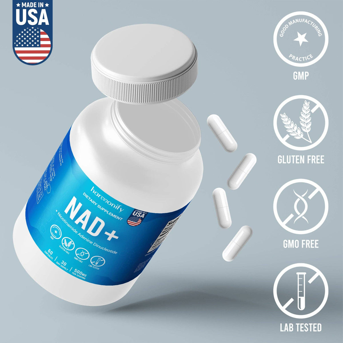 NAD+ Supplement 500mg