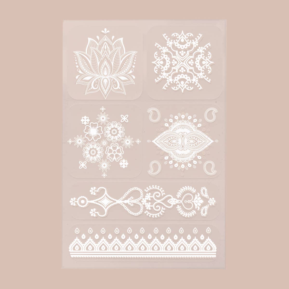 Barriere Daily Defense Vitamin Patch 6pk - white mosaic print