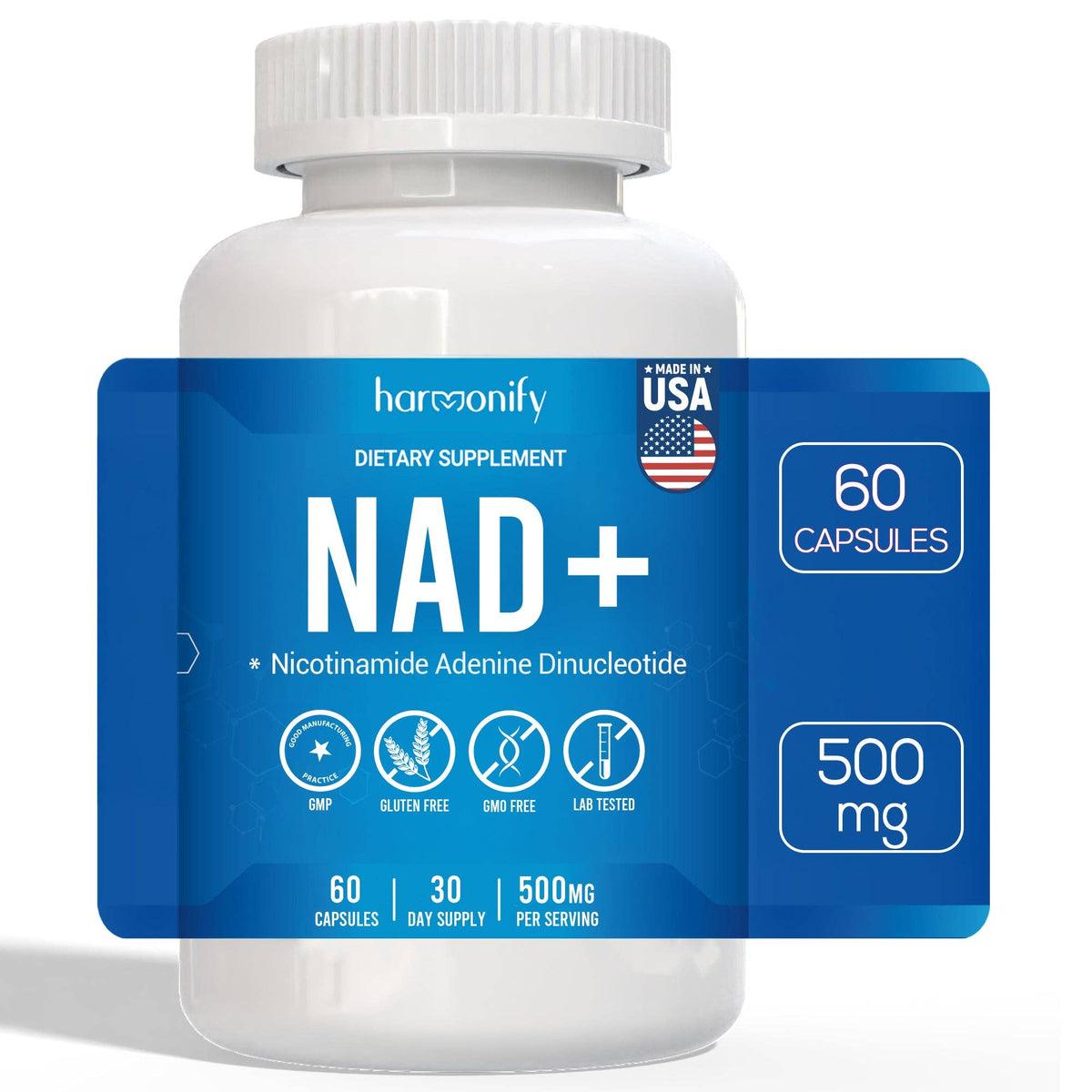 NAD+ Supplement 500mg
