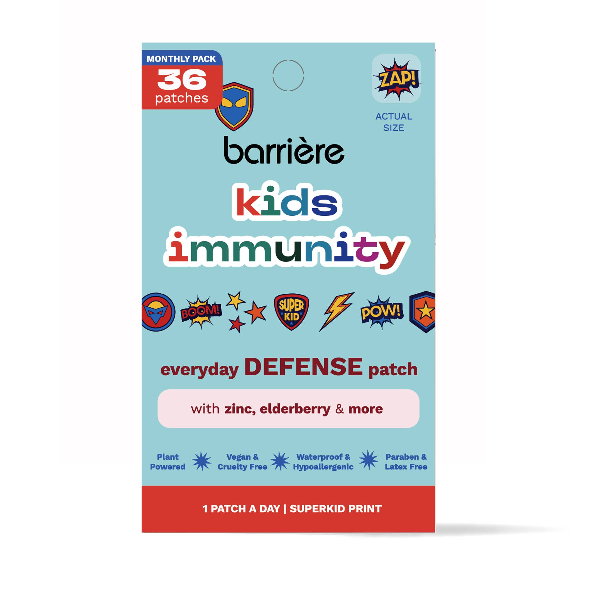 Barriere KIDS IMMUNITY PATCH - SUPERKID