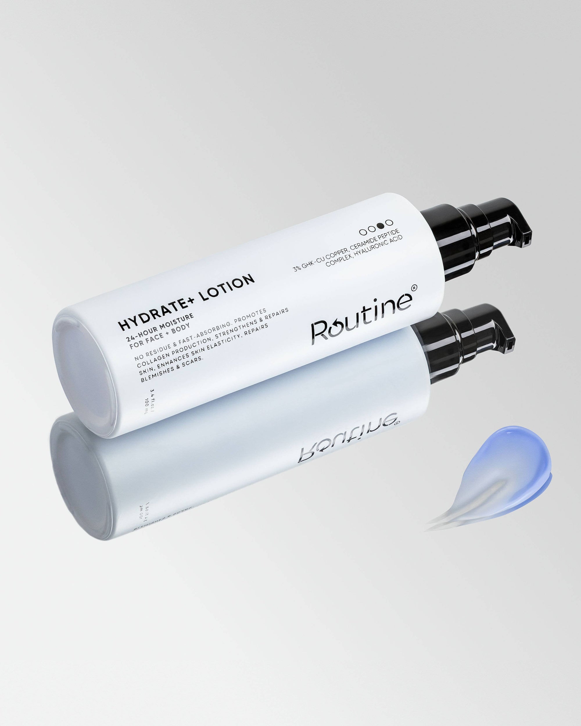 Routine Skin GHK‑Cu Copper Peptide Hydrate +  Lotion – 3% (24‑Hour Moisture)