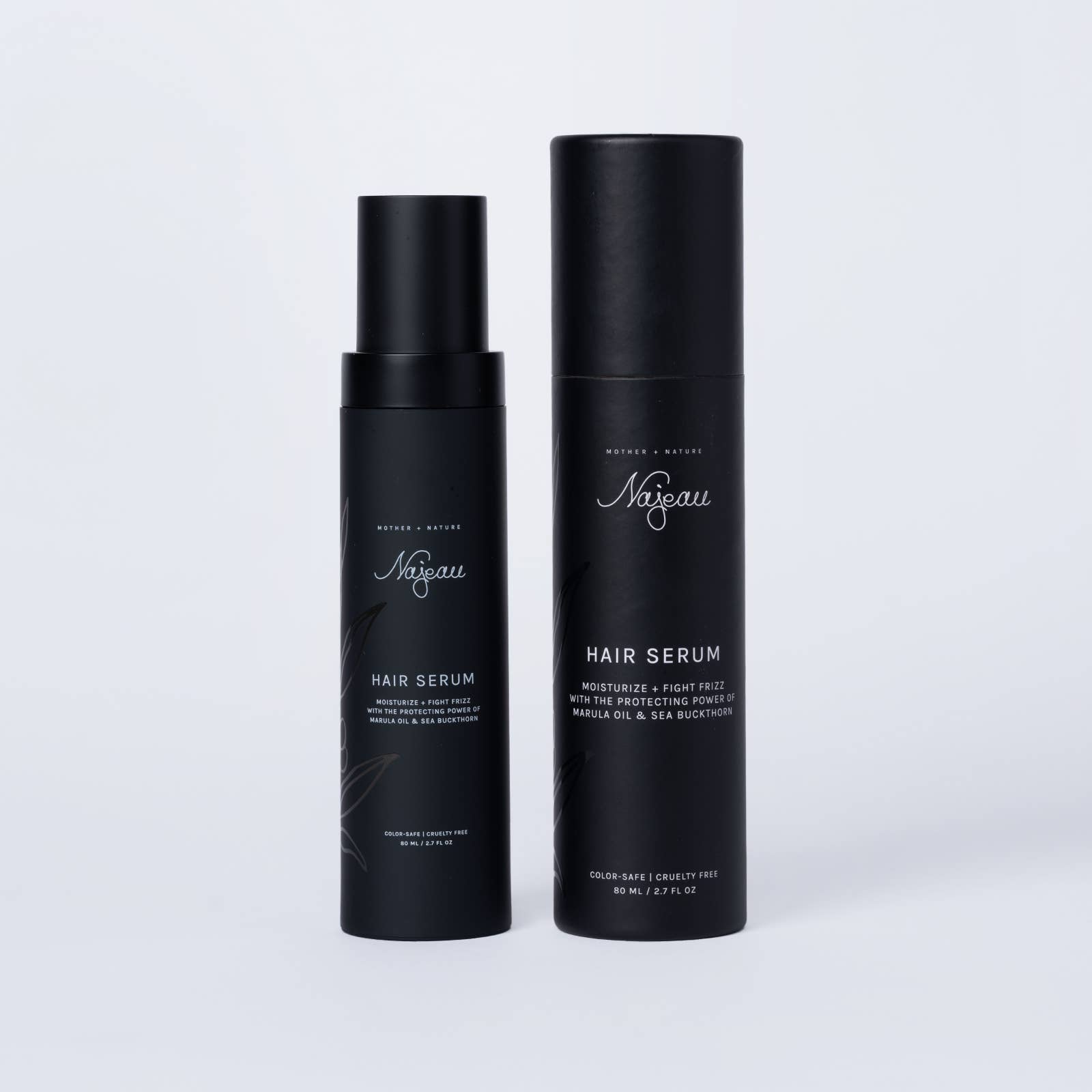 Najeau Hair Serum texture – velvety oil absorbs quickly