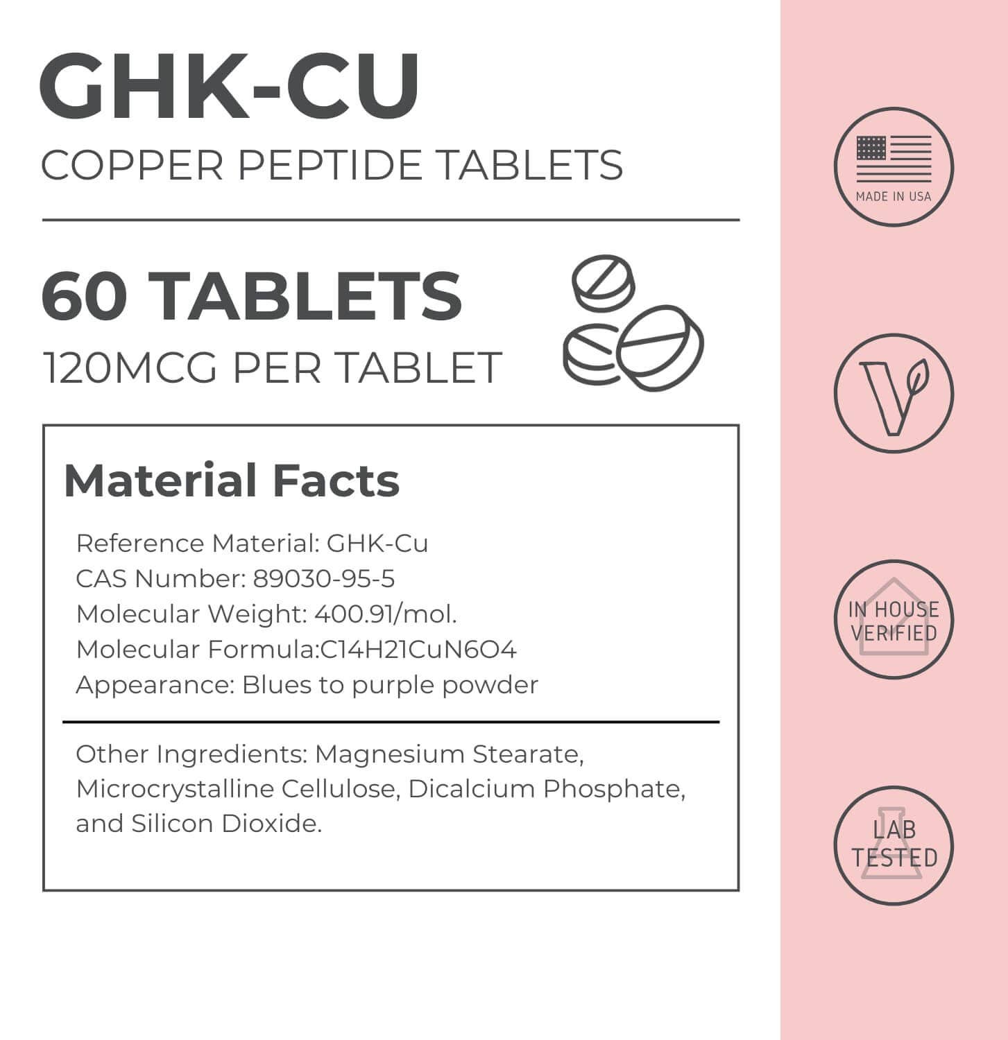 Neurogan Health - GHK-Cu Copper Peptide Tablets