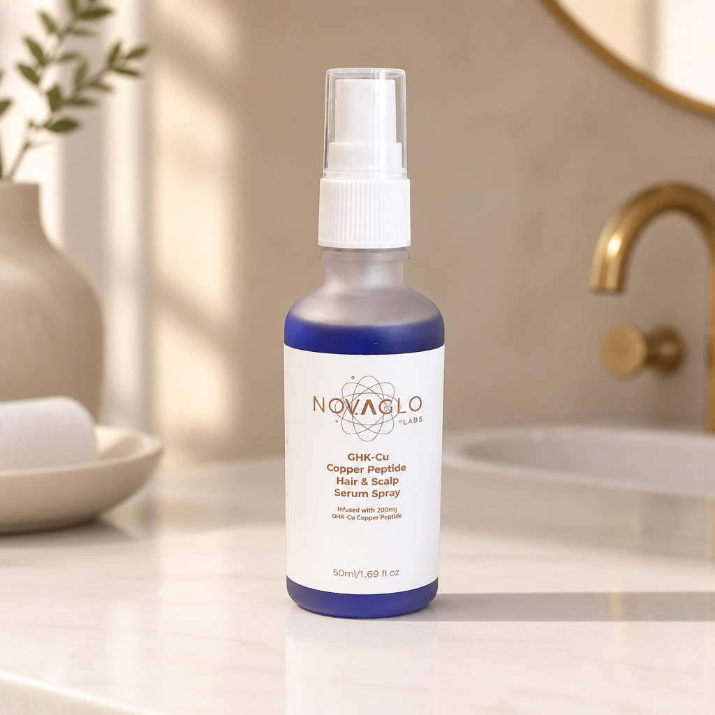 GHK-Cu Copper Peptide Hair & Scalp Serum Spray – 200mg