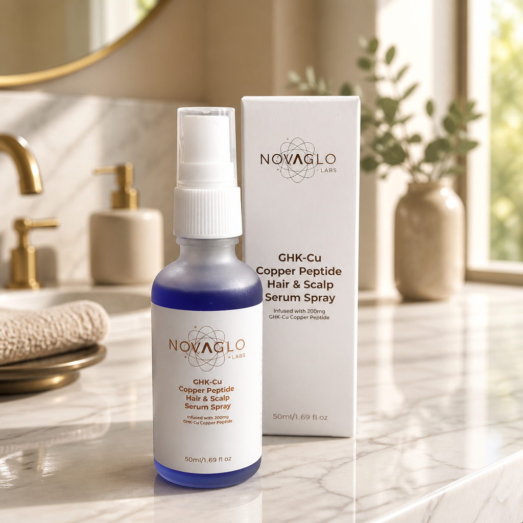 GHK-Cu Copper Peptide Hair & Scalp Serum Spray – 200mg