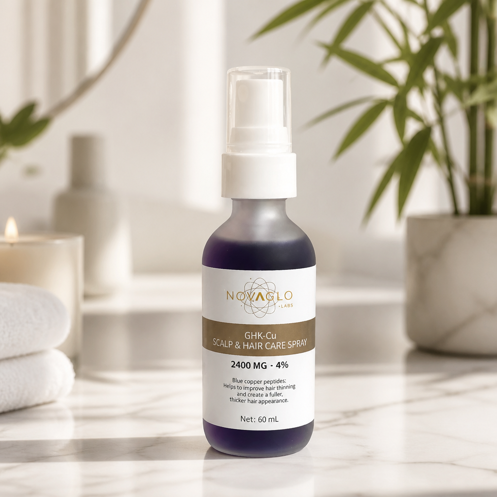 GHK-Cu + AHK-Cu Hair & Scalp Spray – 2,400mg Copper Peptide
