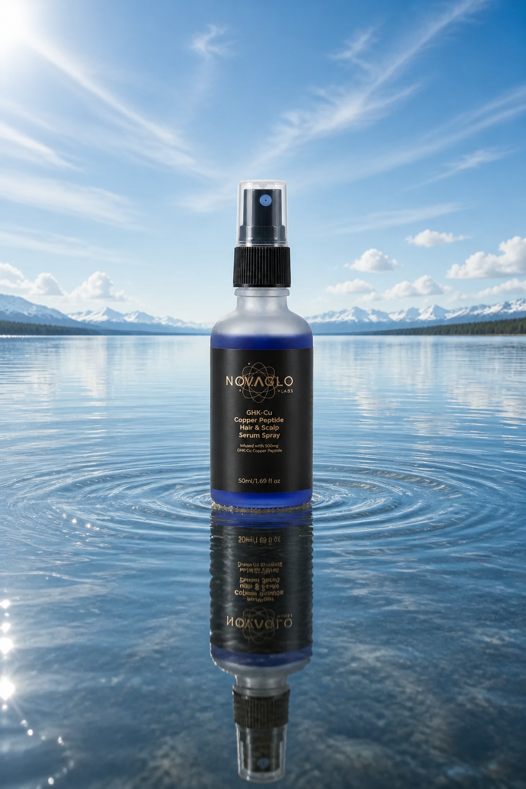 GHK-Cu Copper Peptide Hair & Scalp Serum Spray – 500mg