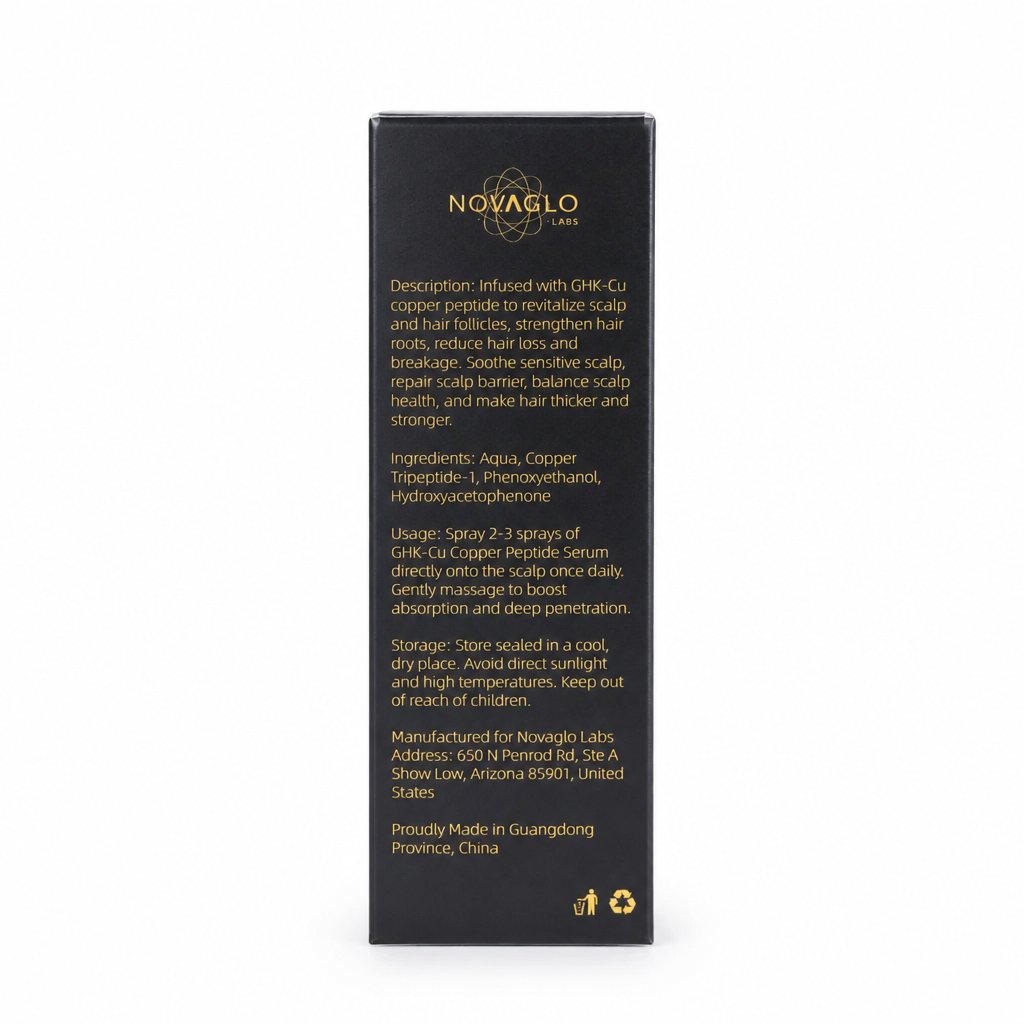 GHK-Cu Copper Peptide Hair & Scalp Serum Spray – 500mg