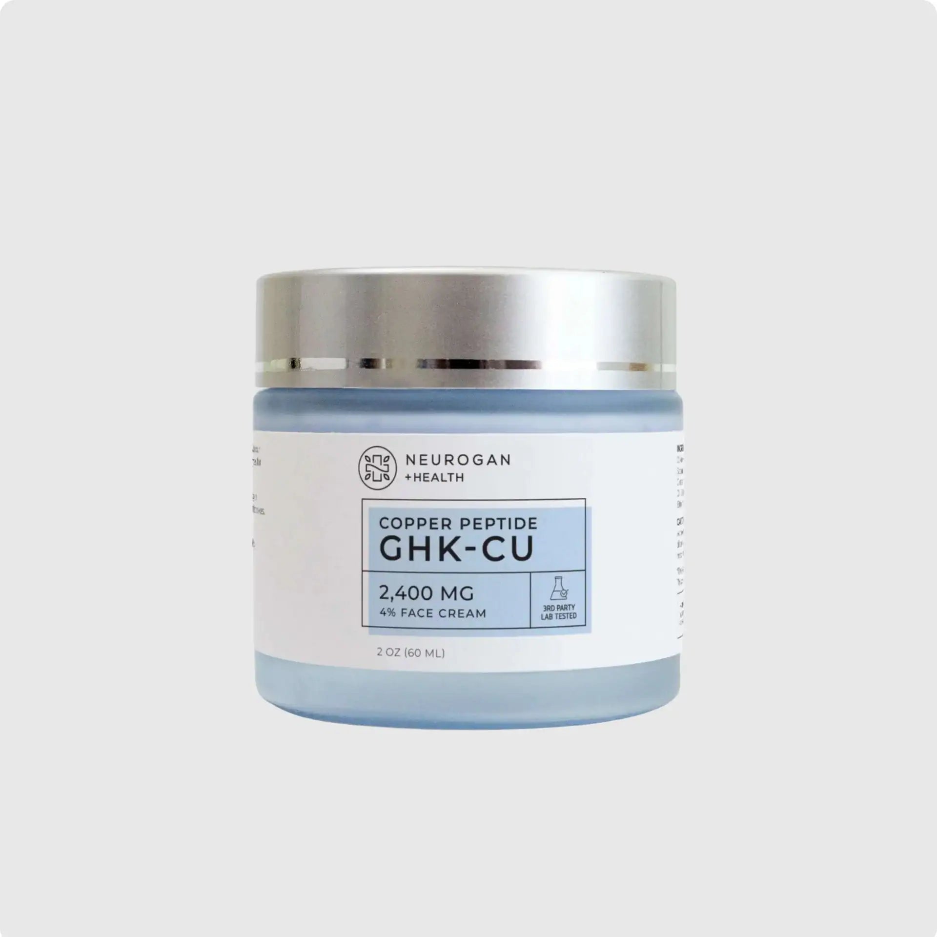 Neurogan GHK‑Cu Copper Peptide Advanced Cream – Advanced Firming & Smoothing Moisturizer (4% GHK‑Cu, 2,400 mg)