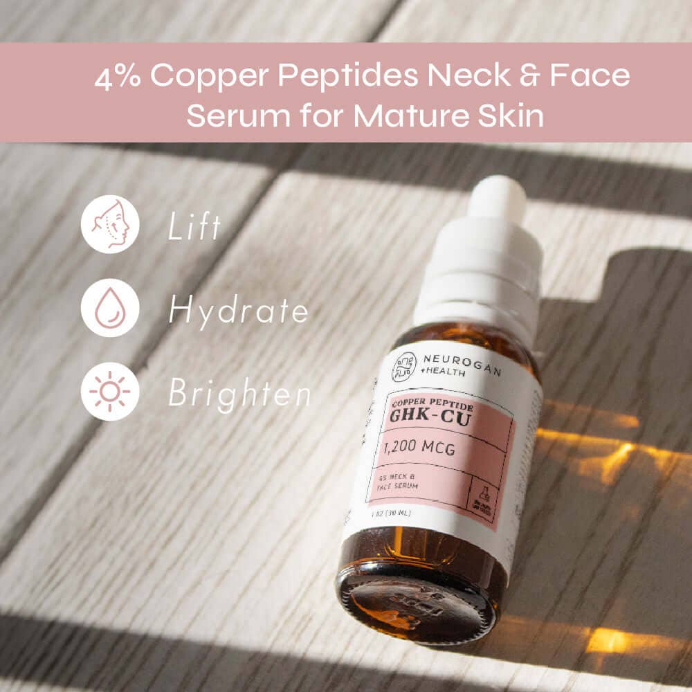 Neurogan GHK-Cu Neck & Face Serum before and after results