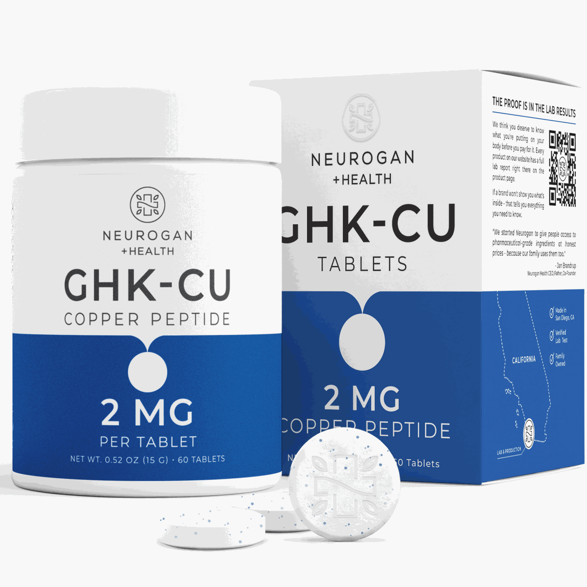 Neurogan Health - GHK-Cu Copper Peptide Tablets