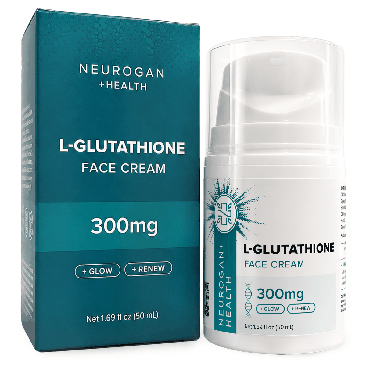 Neurogan Health - L-Glutathione Face Cream 60ml 300mg