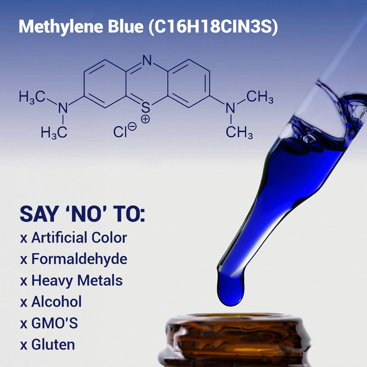 Methylene Blue 60 ML (2 FL OZ) USP Grade %2