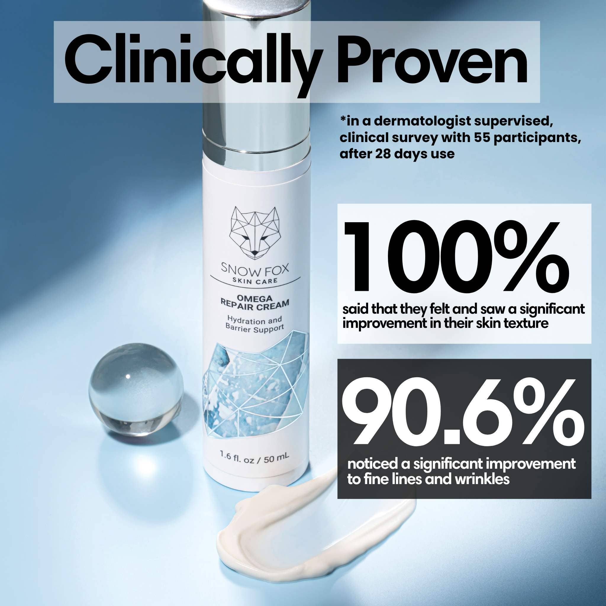 Snow Fox Skincare | Omega Repair Cream – 1.6 fl oz / 50 mL