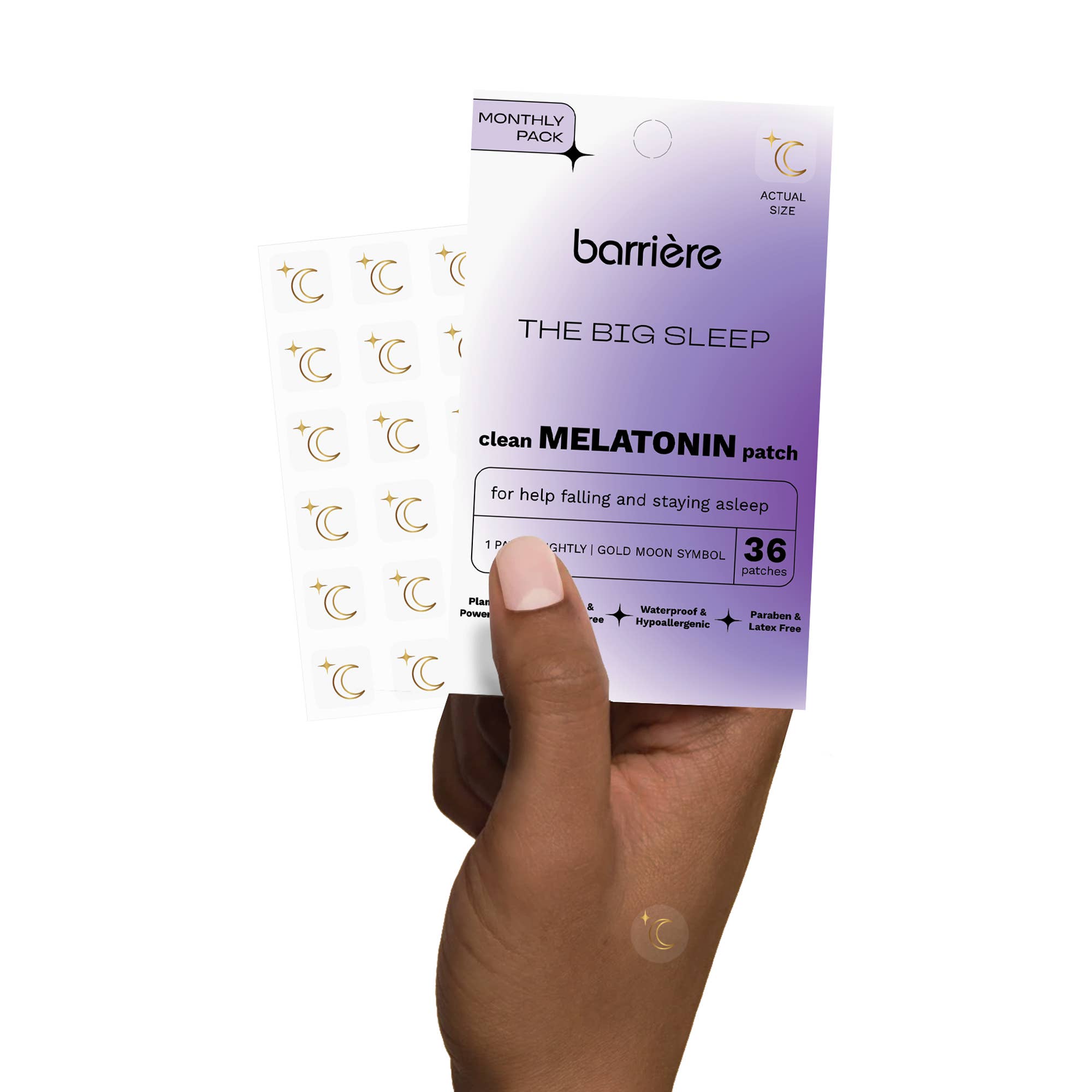 Barriere THE BIG SLEEP Melatonin patch 36pk
